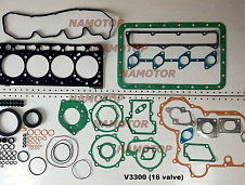 Ремкомплект двигателя KUBOTA V3300. V3300T. V3300-DI. V3300NA (16V)  Japan